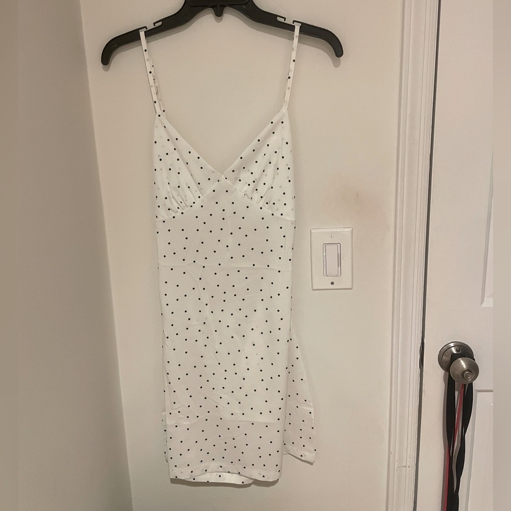 Polka Dot Mini Dress